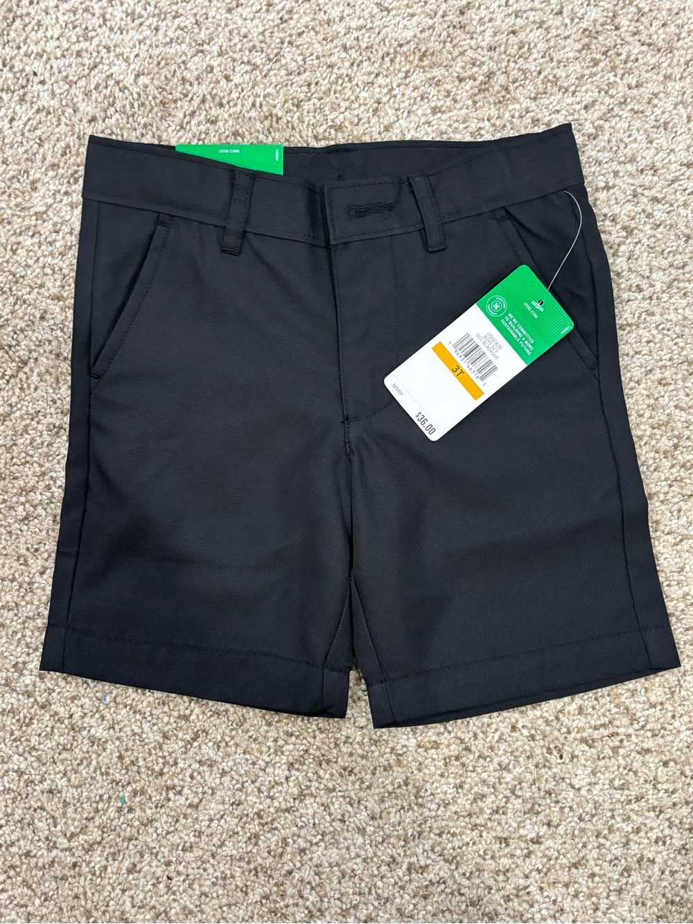 NWT Izod Straight Fit Toddler Shorts - 3C